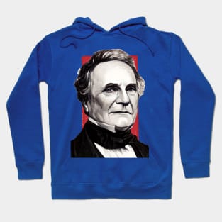 English Polymath Charles Babbage illustration Hoodie